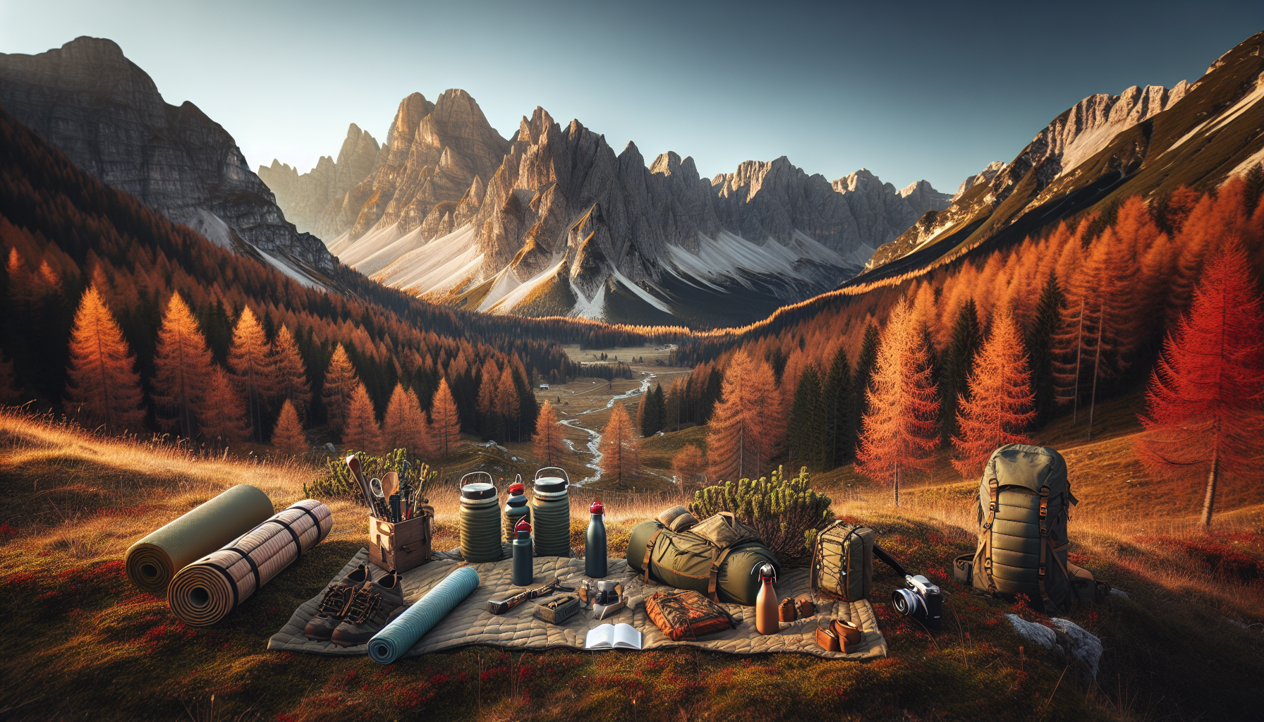 Nachhaltige Outdoor-Ausrüstung für Herbstwanderungen