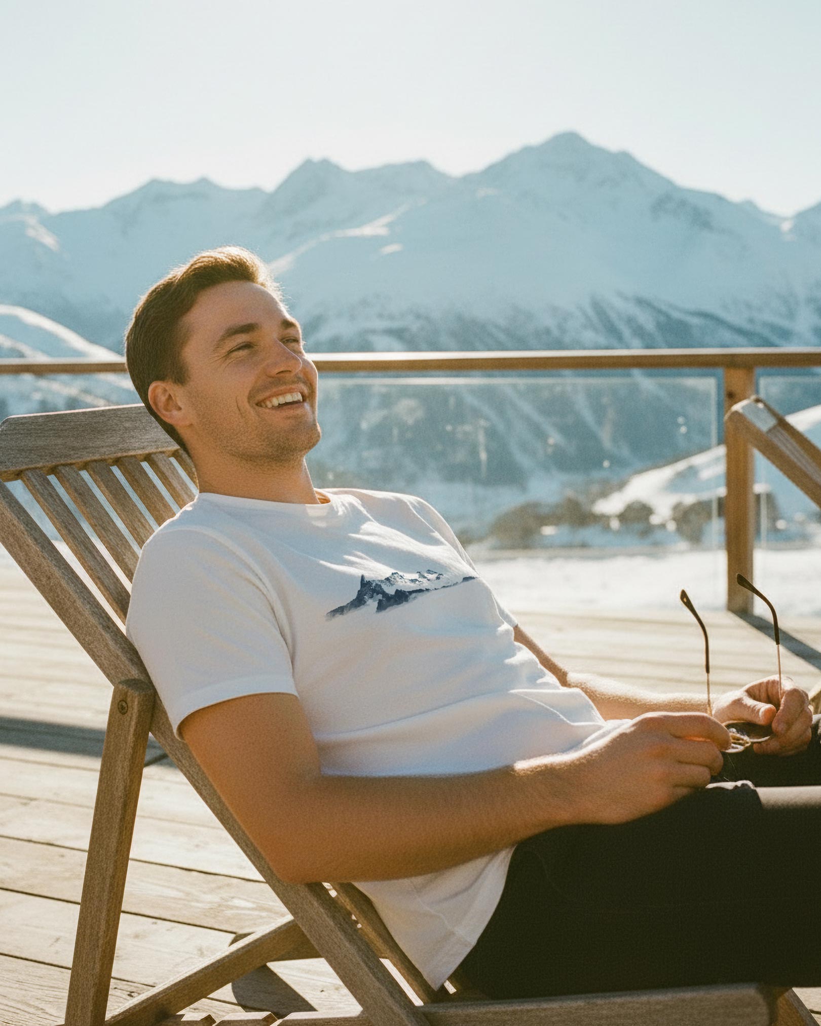 Blauer Winterberg - Herren Premium Organic Shirt