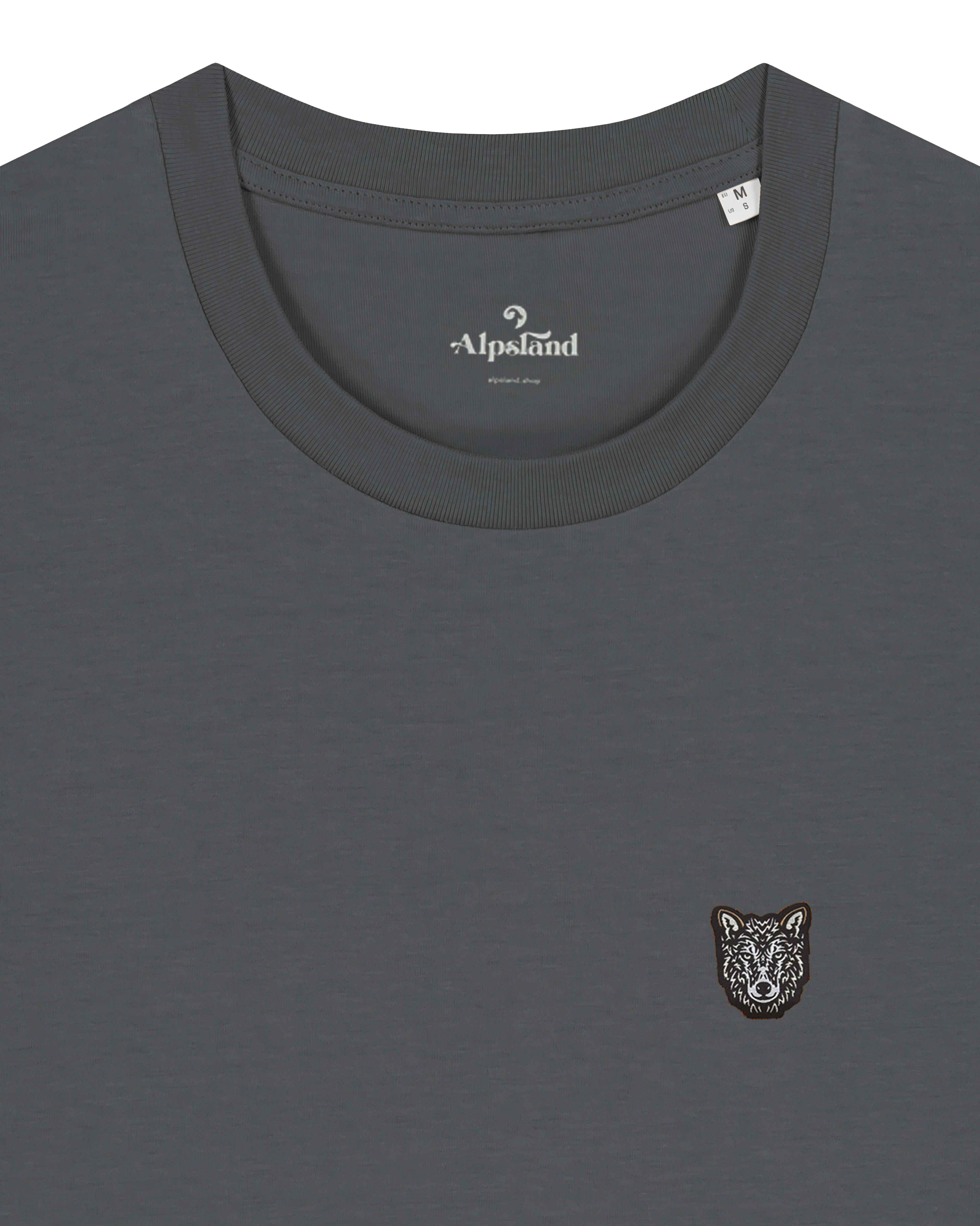 Wolf (Badge) - Herren Premium Organic Shirt