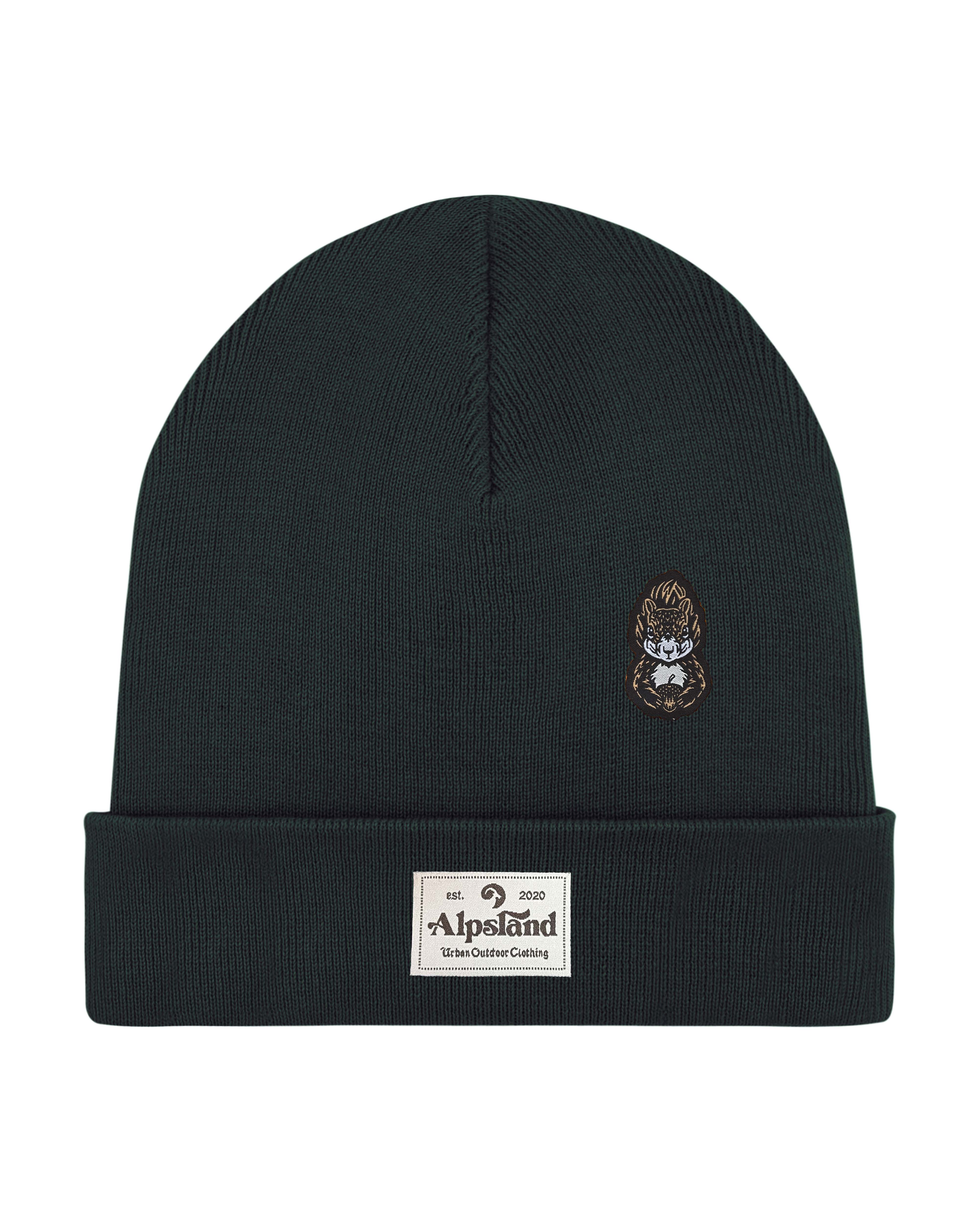 Squirrel - Organic Rib Beanie - Hat