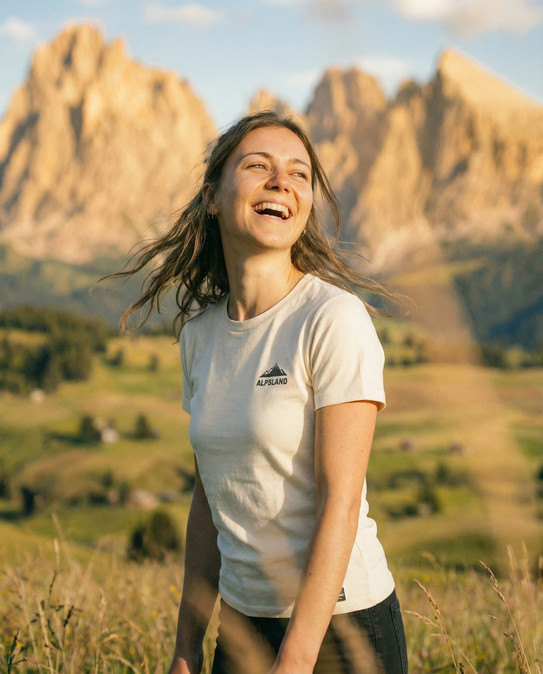 Mountain People – Damen Premium Organic Shirt