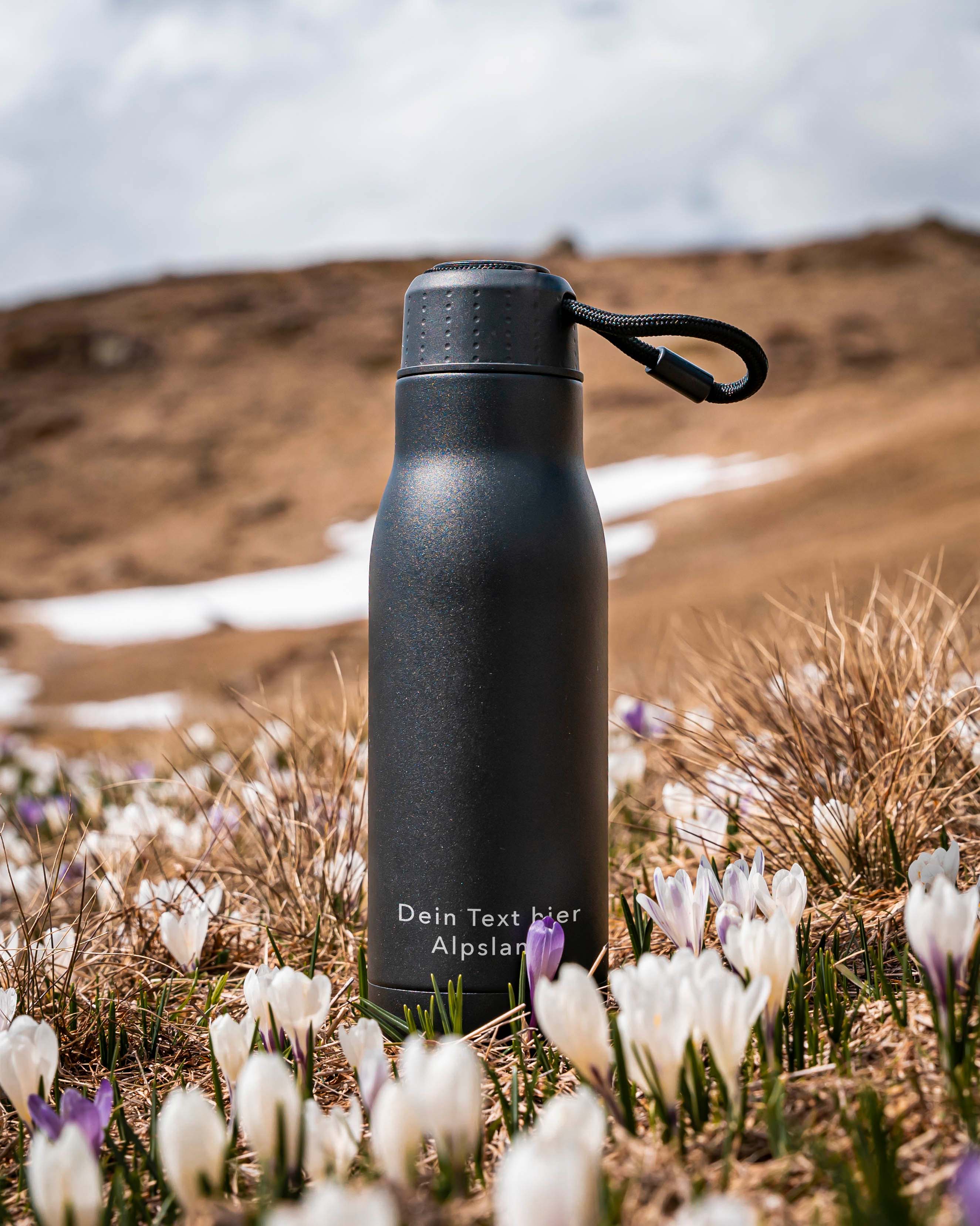 Thermosflasche aus Edelstahl mit Personalisierung