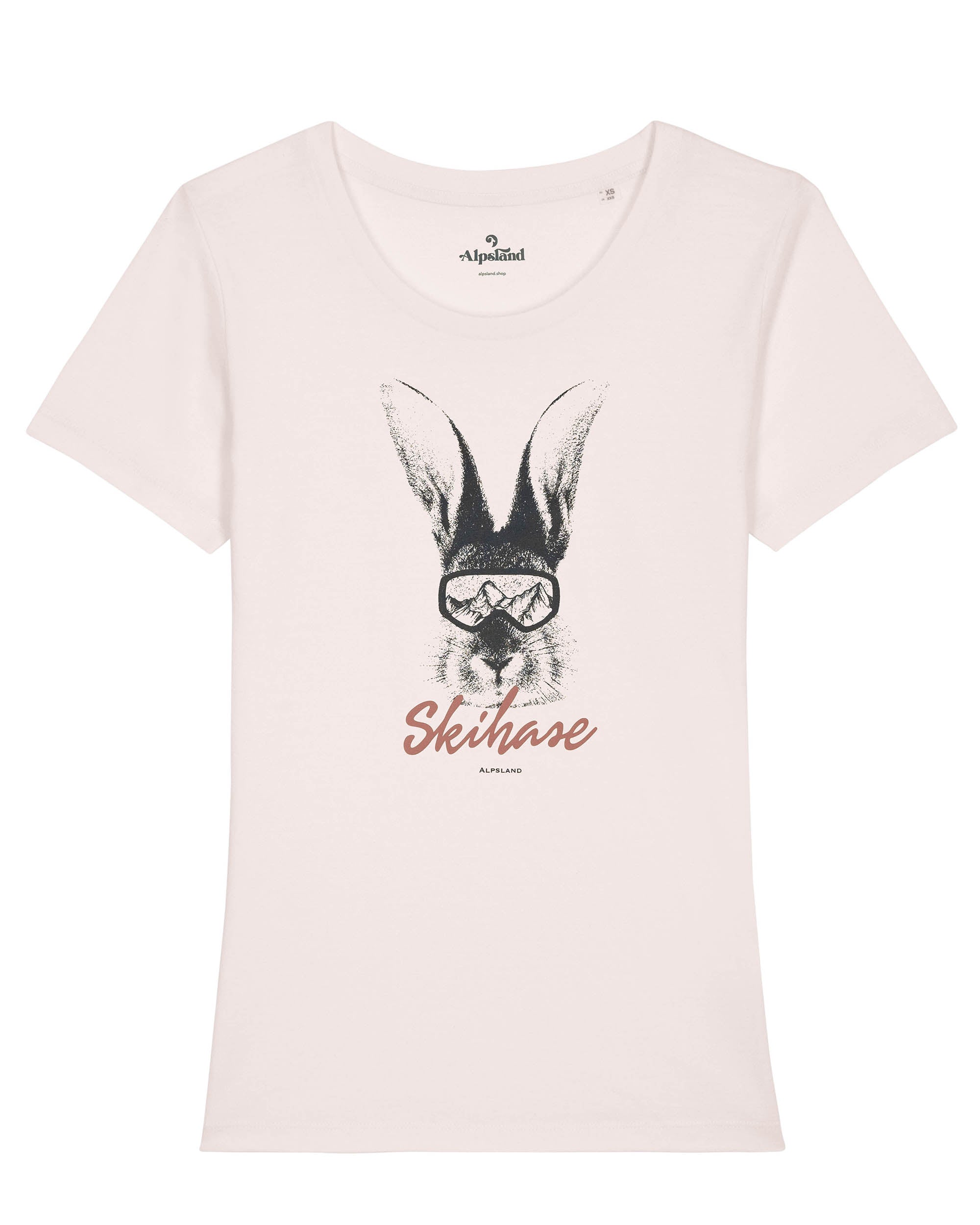 Skihase - Damen Premium Organic Shirt,wandern,bergsteigen,berge,t-shirt,wandershirt,alpsland