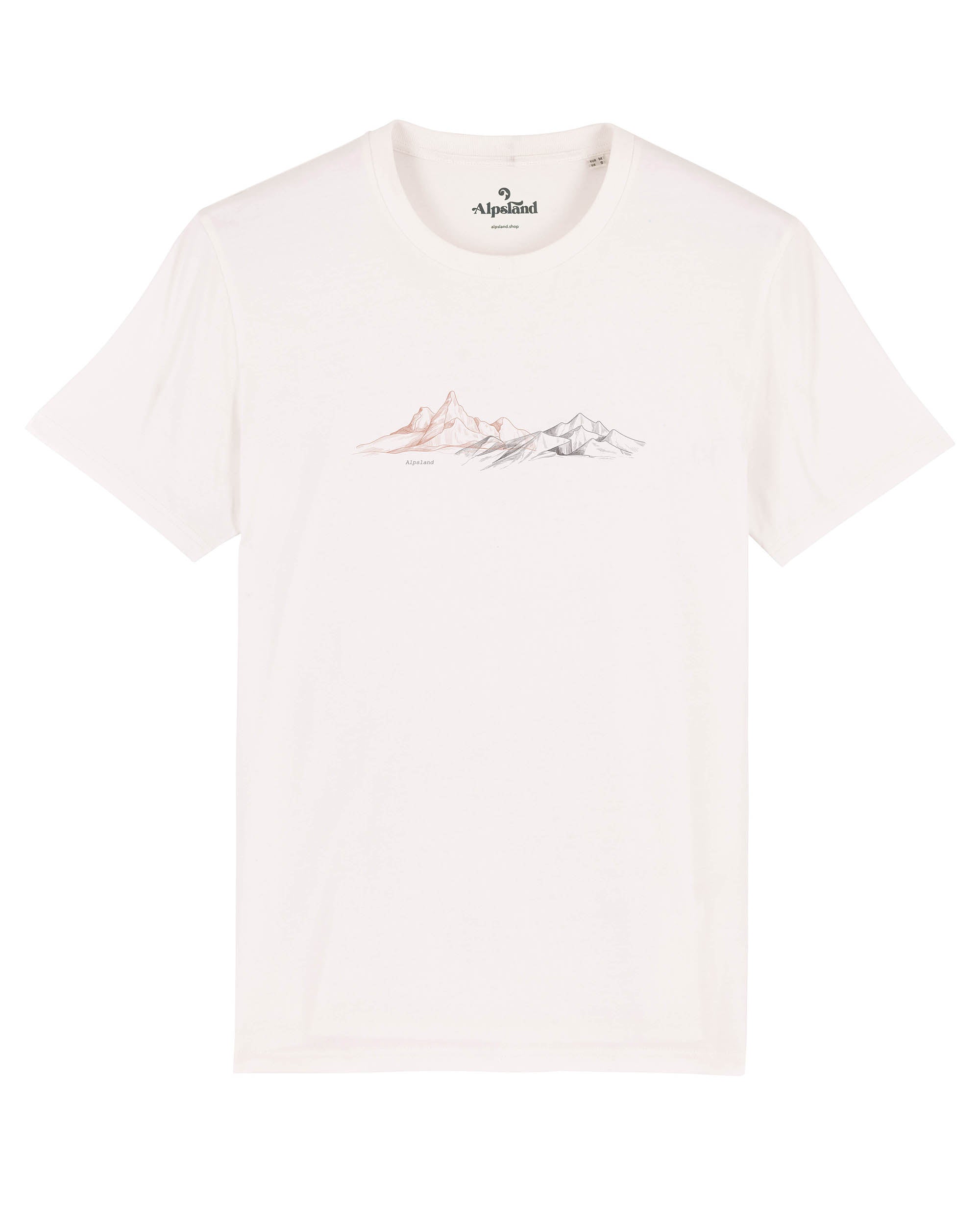 Mountains - Herren Premium Organic Shirt,wandern,bergsteigen,berge,t-shirt,wandershirt,alpsland