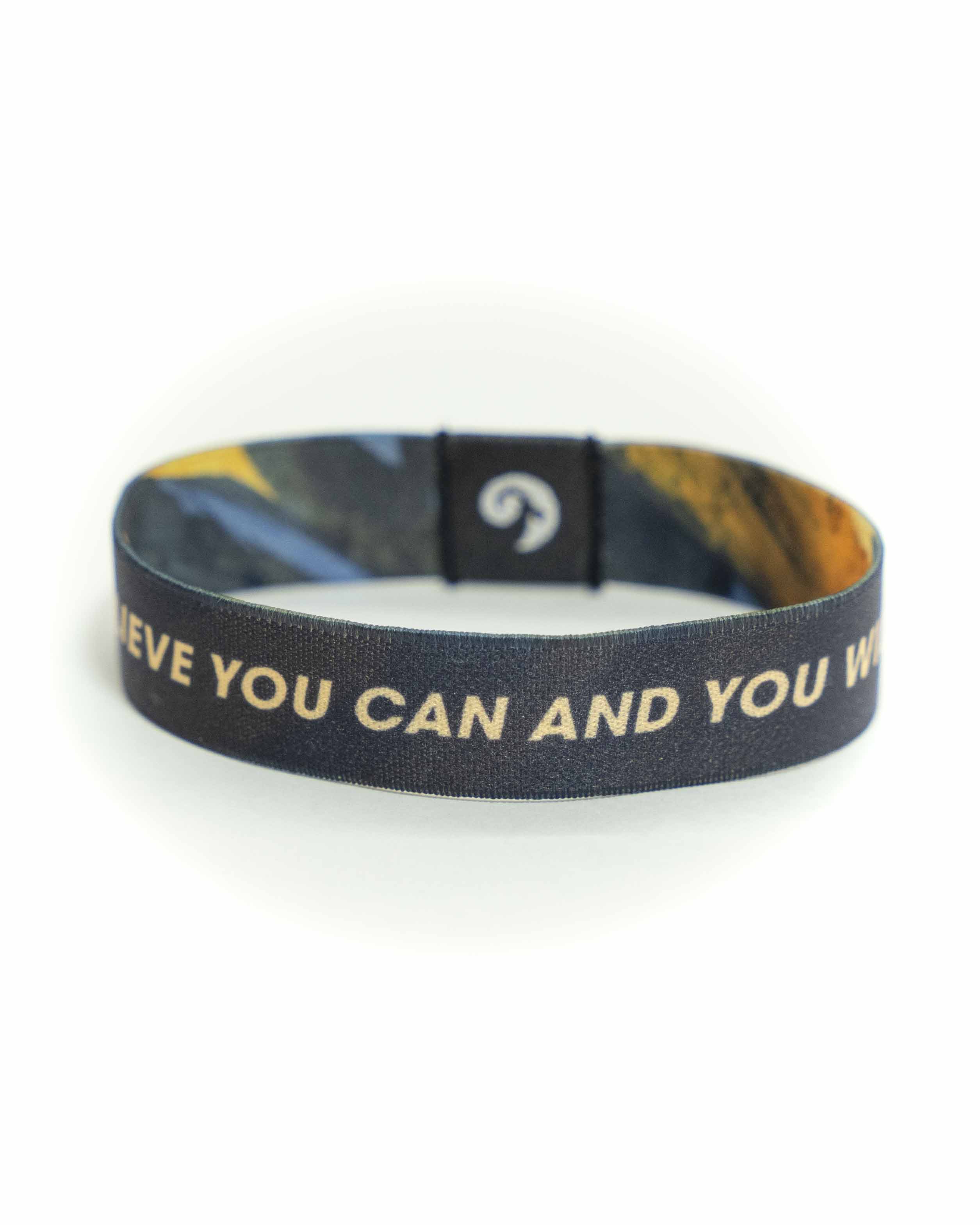 Believe you can and you will - Elastisches Armband