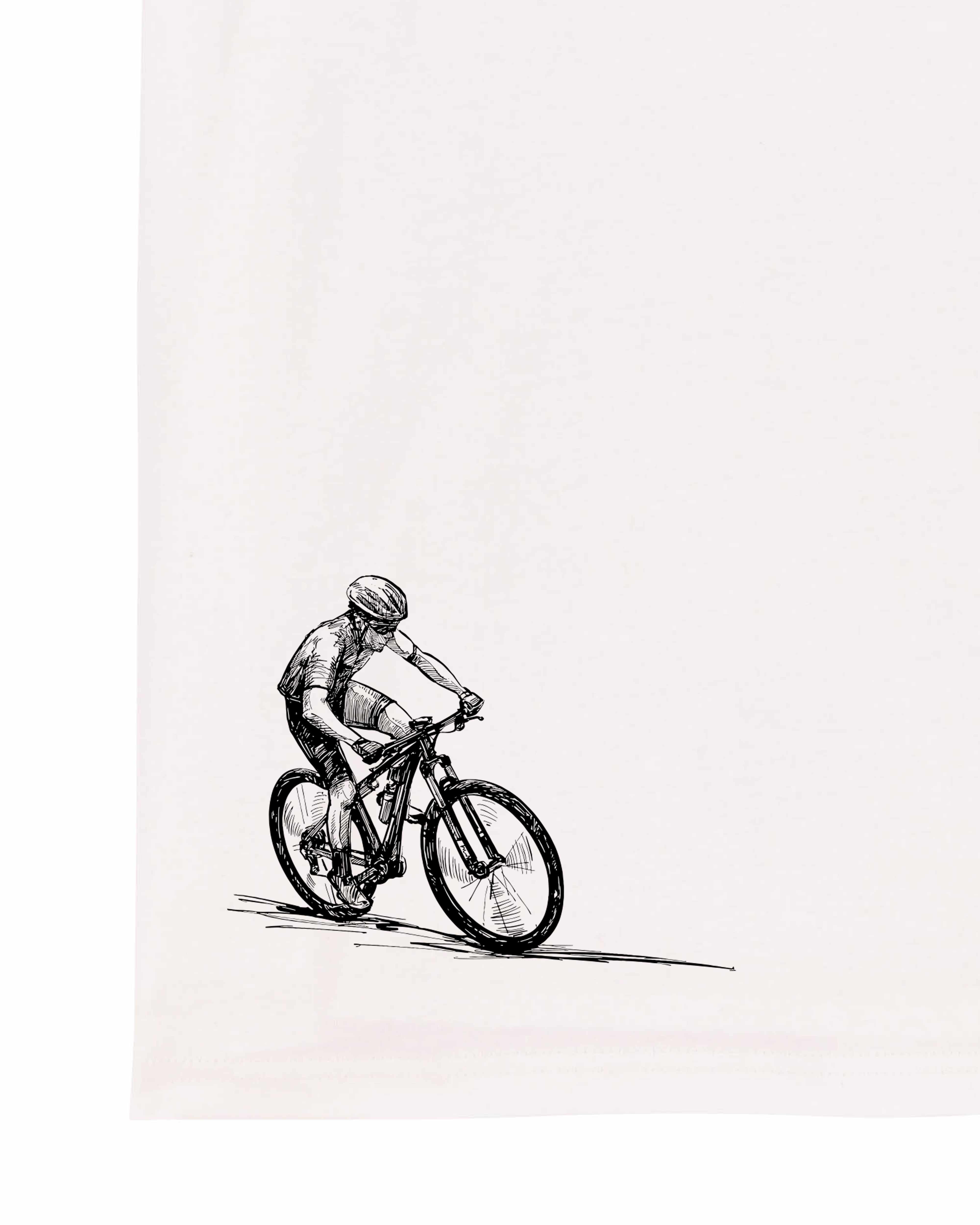 Mountainbike - Life is better in the Alps - Herren Premium Organic Shirt