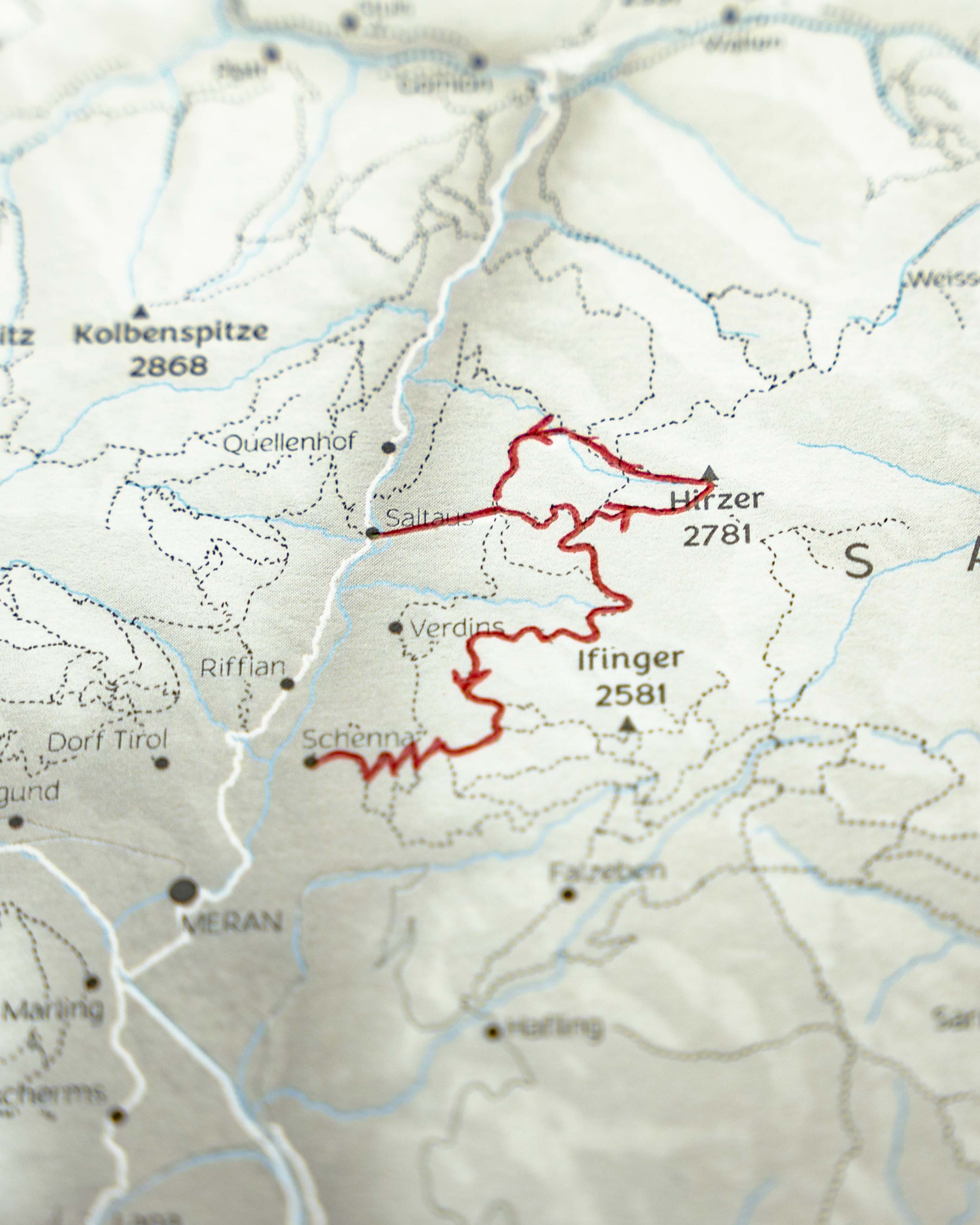 Meine Wanderkarte | Südtirol - Italien