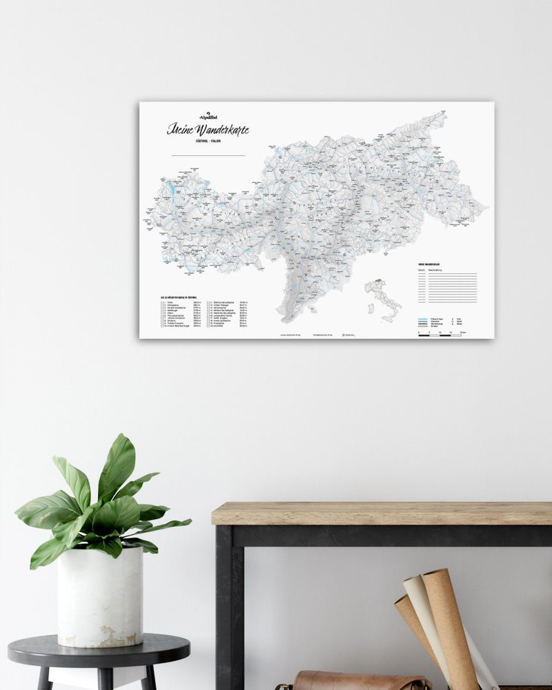 Meine Wanderkarte | Südtirol - Italien