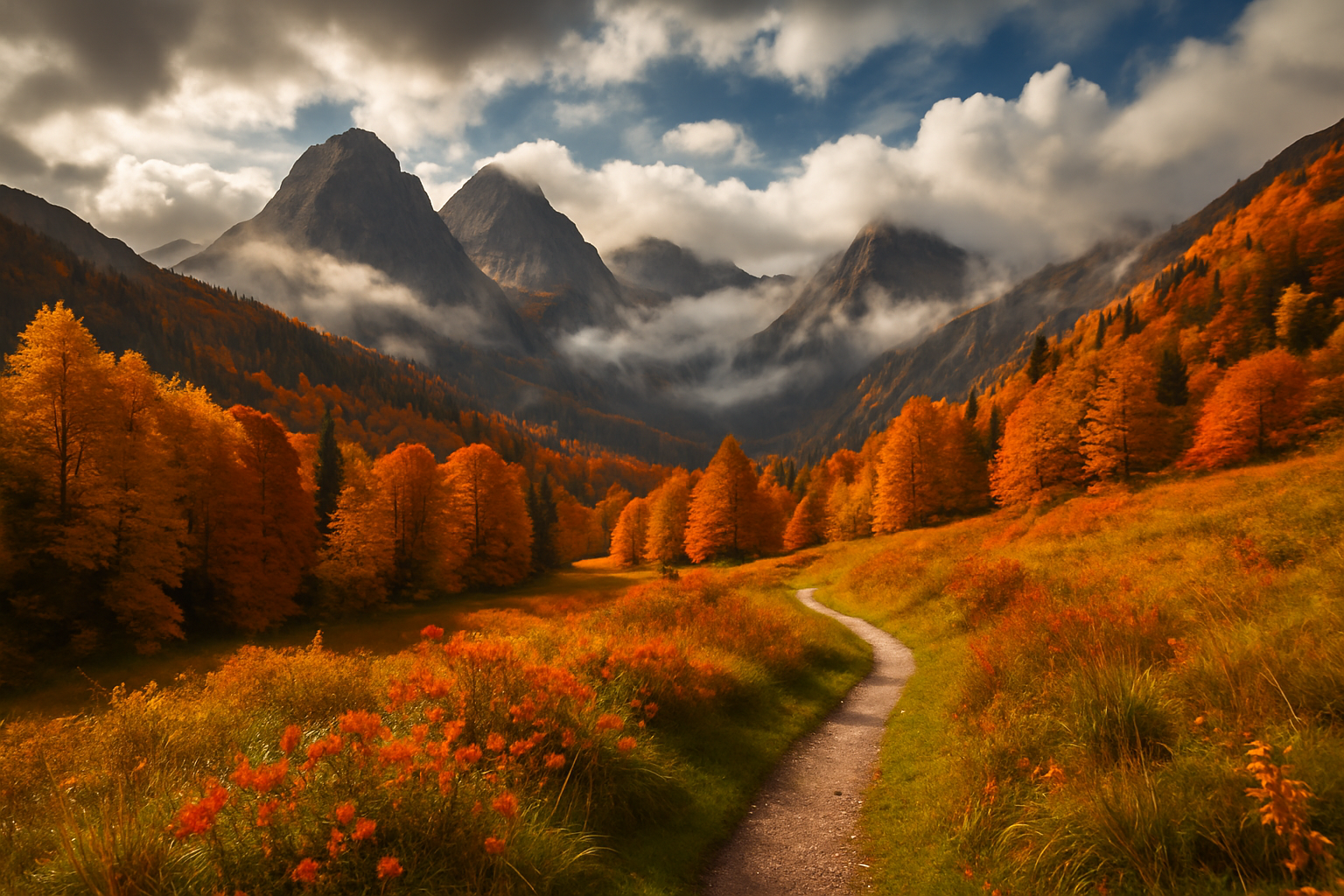 Wetterkunde für den Herbst: Sicher Wandern bei wechselhaftem Wetter