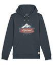 Alpsland-Berg-Flagge - Unisex Organic Hoodie