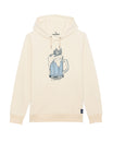 Bier mit Skihütte - Unisex Organic Hoodie