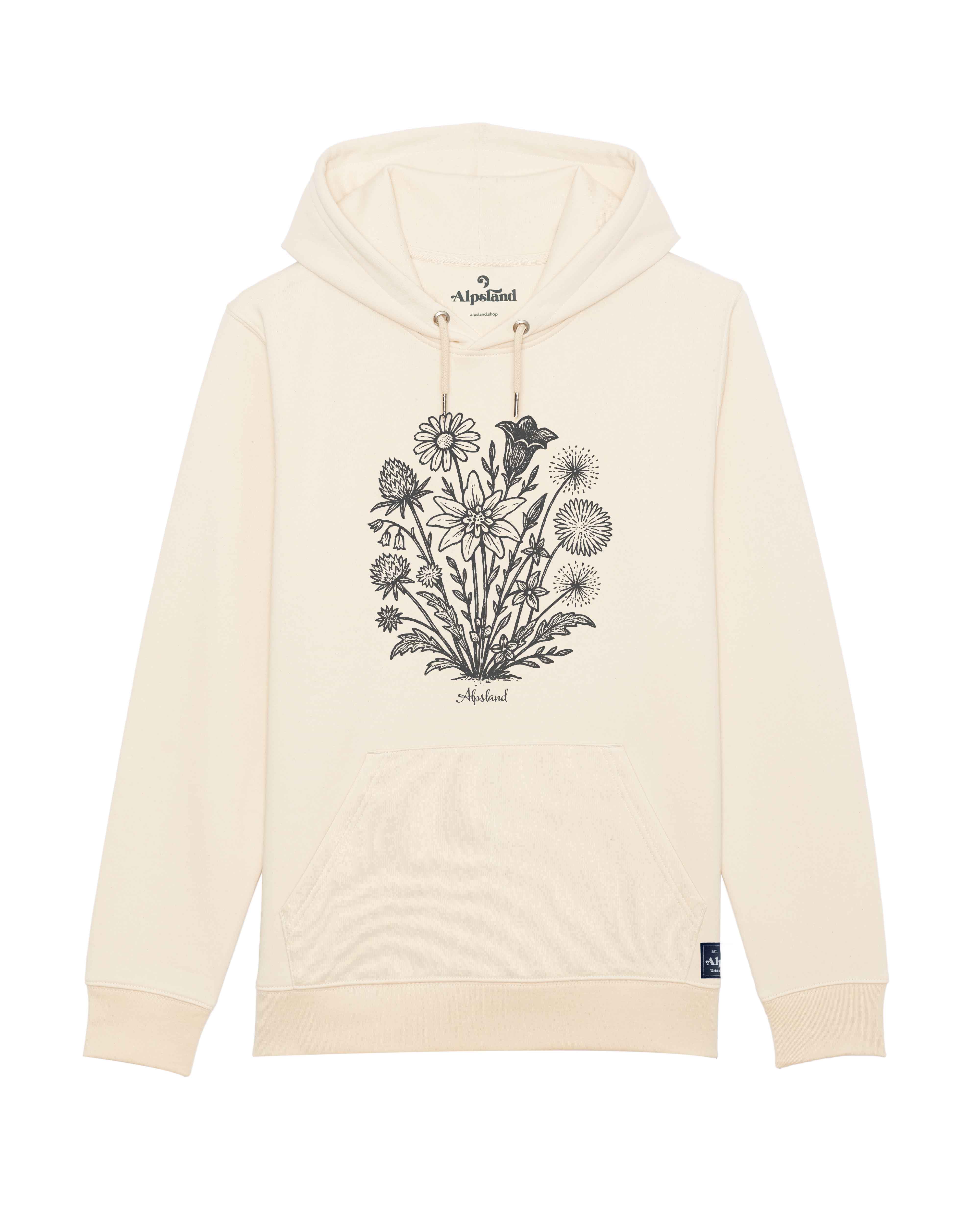 Alpenblumen Bouquet – Unisex Hoodie