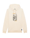 Alpsland - legno - Felpa con cappuccio organica unisex 