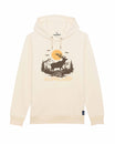 Alpsland - legno - Felpa con cappuccio organica unisex 