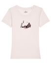 Capanna nella neve - Camicia ecologica premium da donna