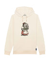 Alpen-Murmeltier im Dirndl – Unisex Hoodie