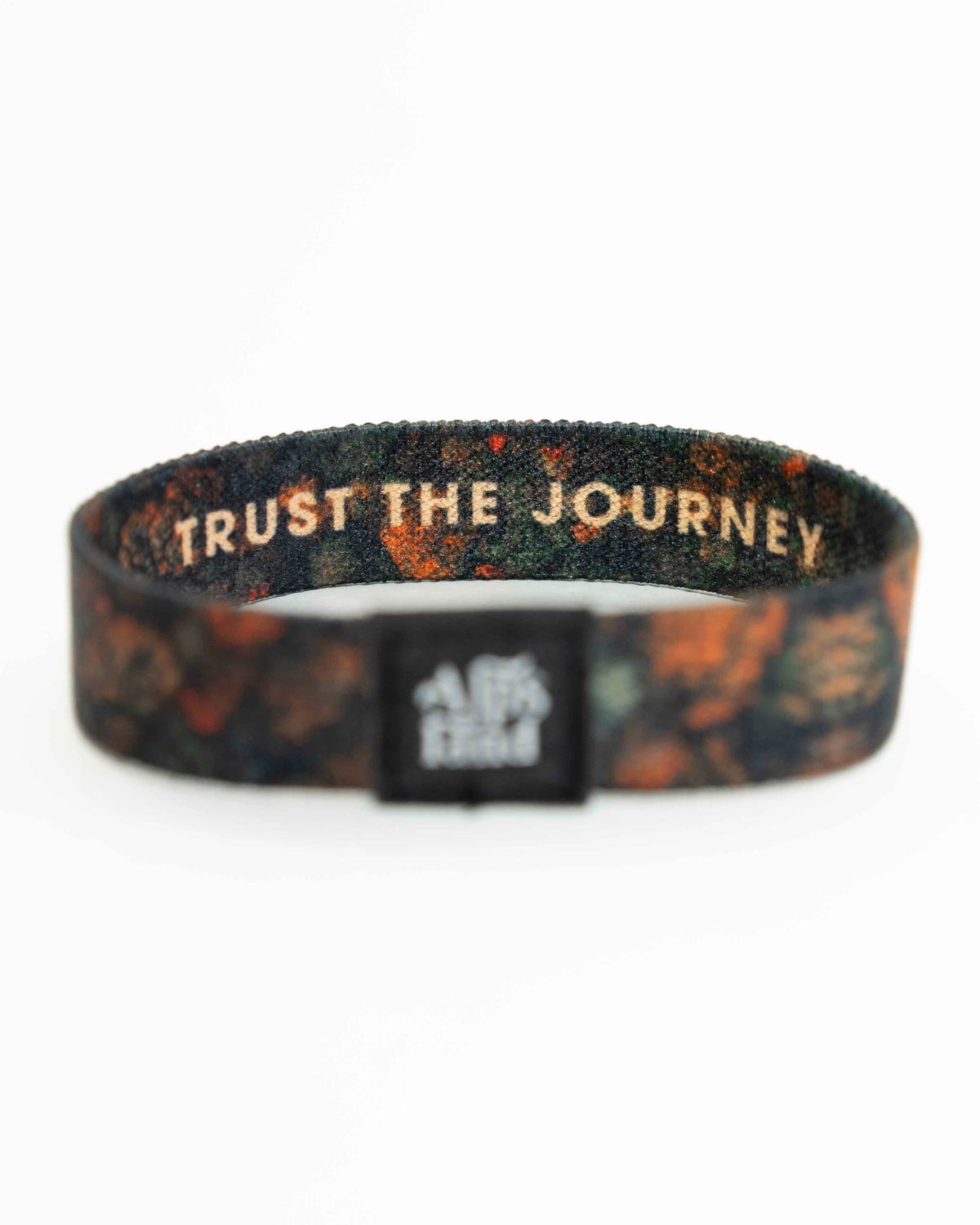 Trust the Journey Elastisches Armband – Alpsland – Motivation, Wandern, Outdoor