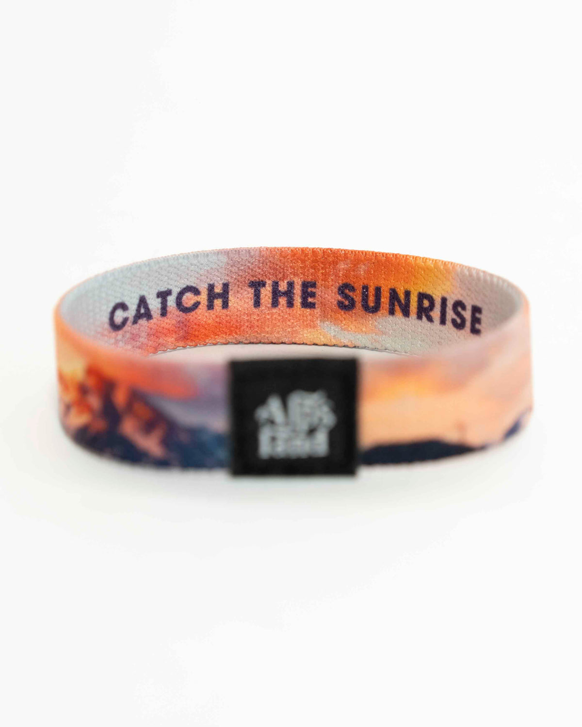Catch The Sunrise Elastisches Armband – Alpsland – Wandern, Berge, Outdoor, Motivation