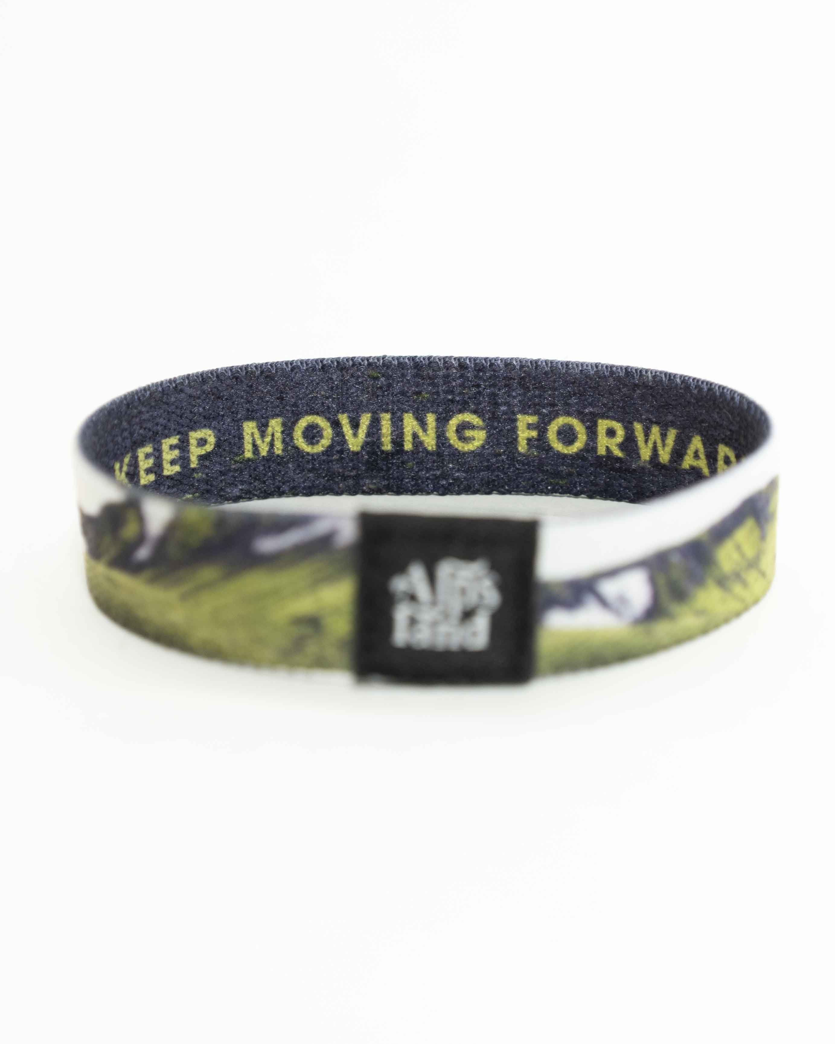 Keep Moving Forward - Elastisches Armband