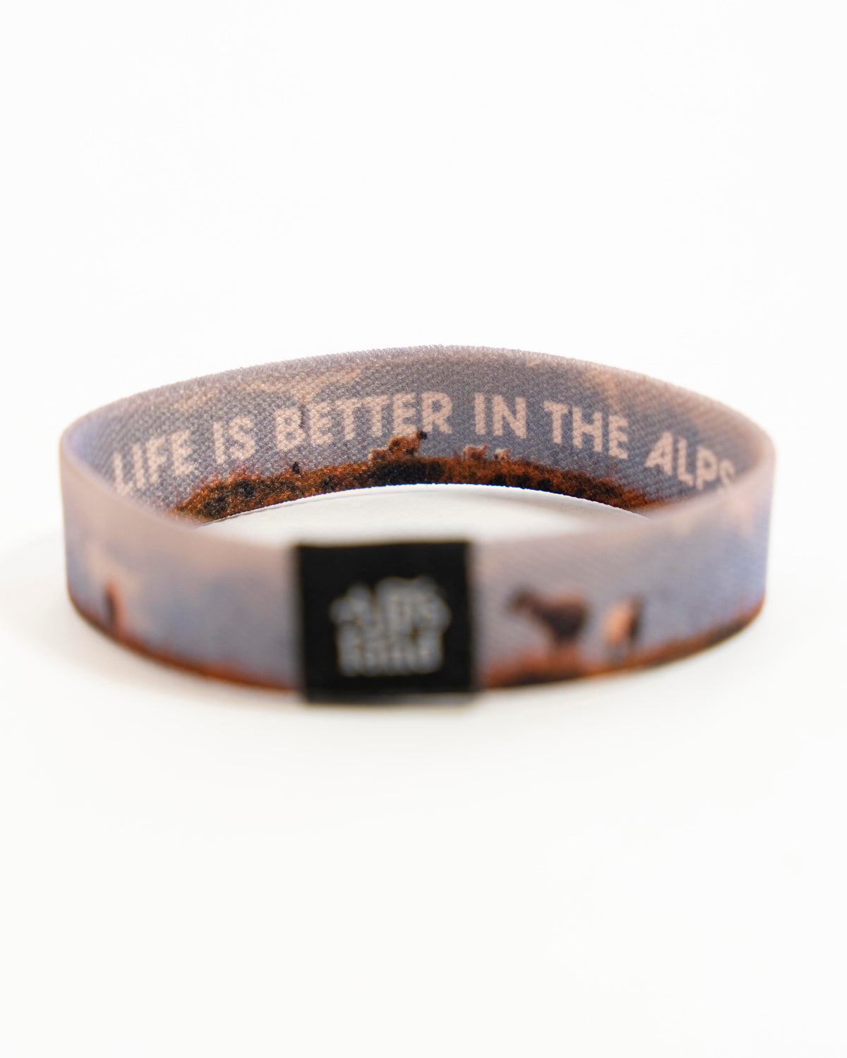 Life Is Better In The Alps Schafe Elastisches Armband – Alpsland – Wandern, Schaf, Alpen