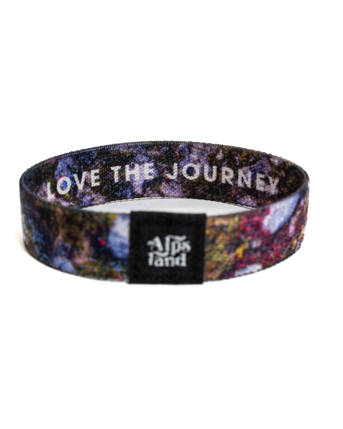 Love The Journey Elastisches Armband – Alpsland – Motivation, Wandern, Outdoor