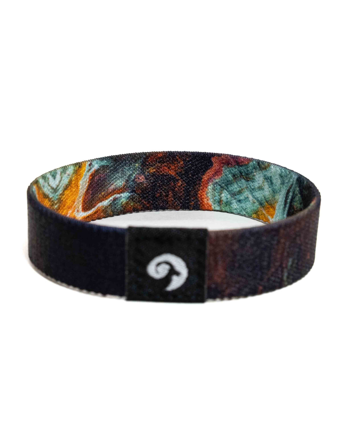 Fear Less Live More Elastisches Armband – Alpsland – Motivation, Sport, Outdoor, Wandern