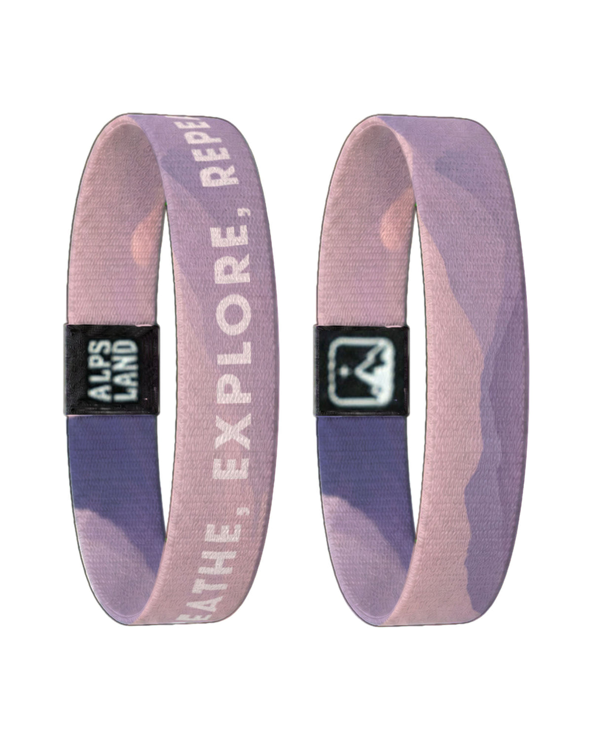 Breathe, Explore, Repeat - Elastisches Armband