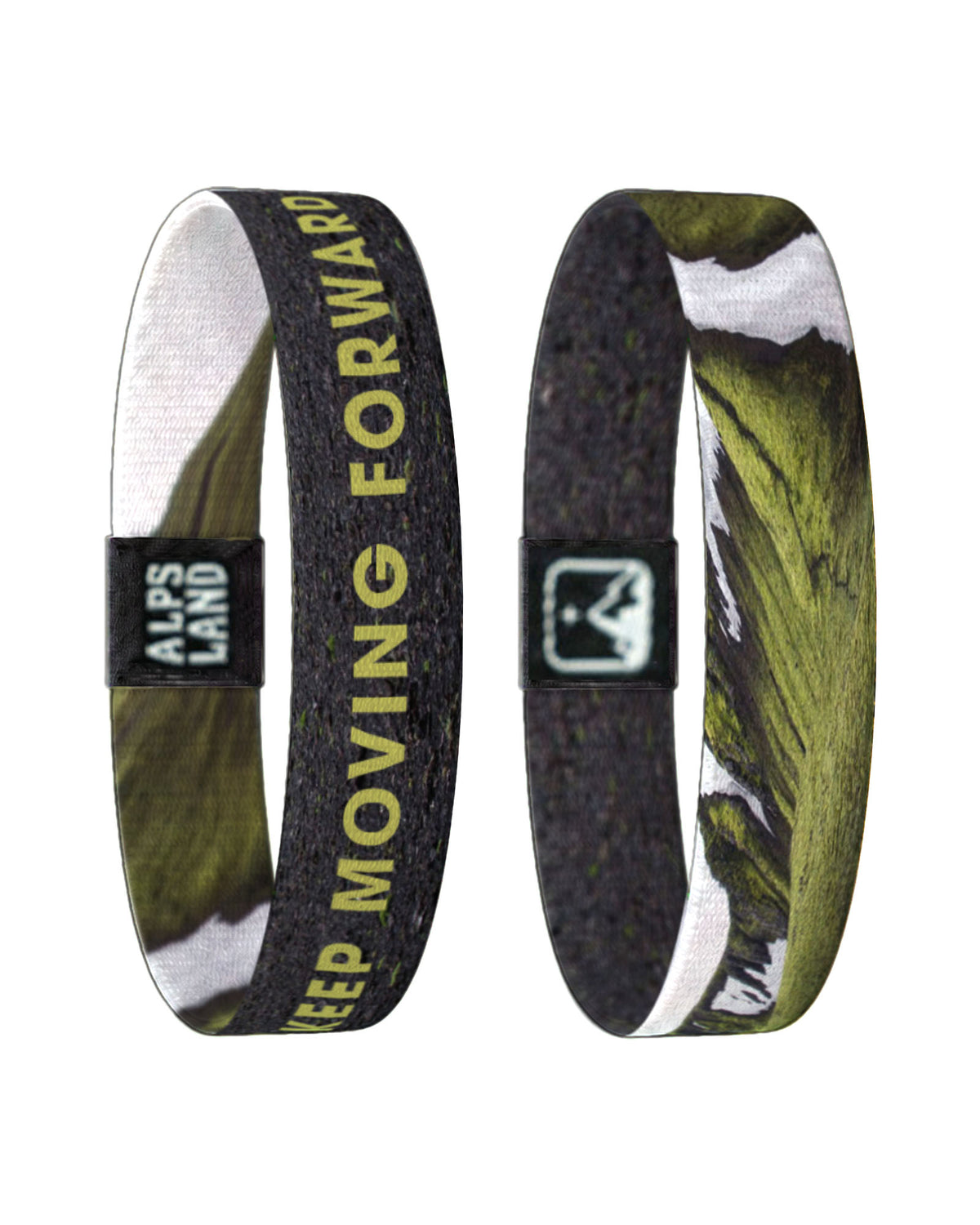 Keep Moving Forward - Elastisches Armband