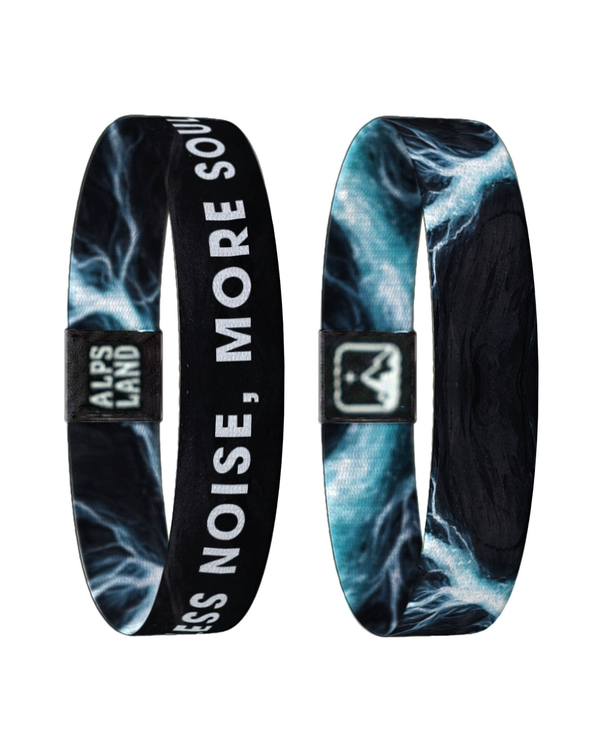 Less Noise, More Soul - Elastisches Armband