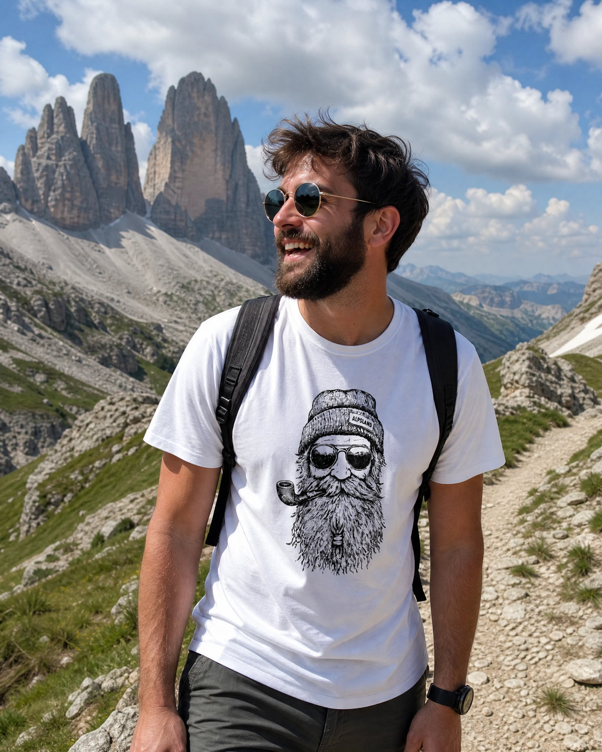 Bergvagabund – Herren Premium Organic Shirt