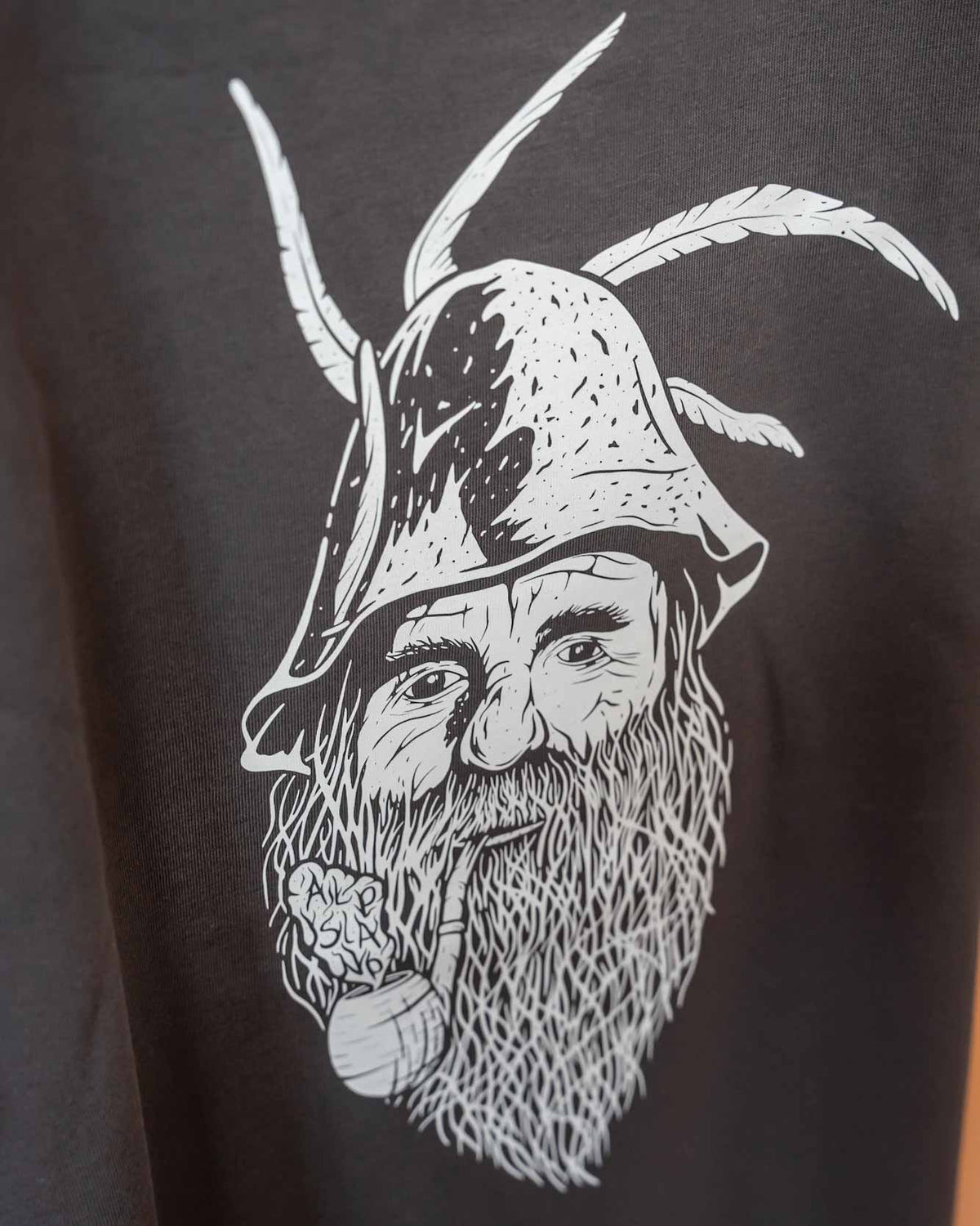Alm Öhi Herren Bio T-Shirt – Alpsland – Wandern, Alm, Berge, Alpen