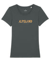 Alpsland - legno - Maglietta ecologica premium da donna 