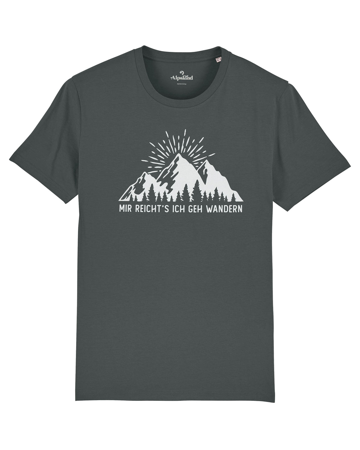 Mir reicht's ich geh wandern  - Herren Premium Organic Shirt,wandern,bergsteigen,berge,t-shirt,wandershirt,alpsland