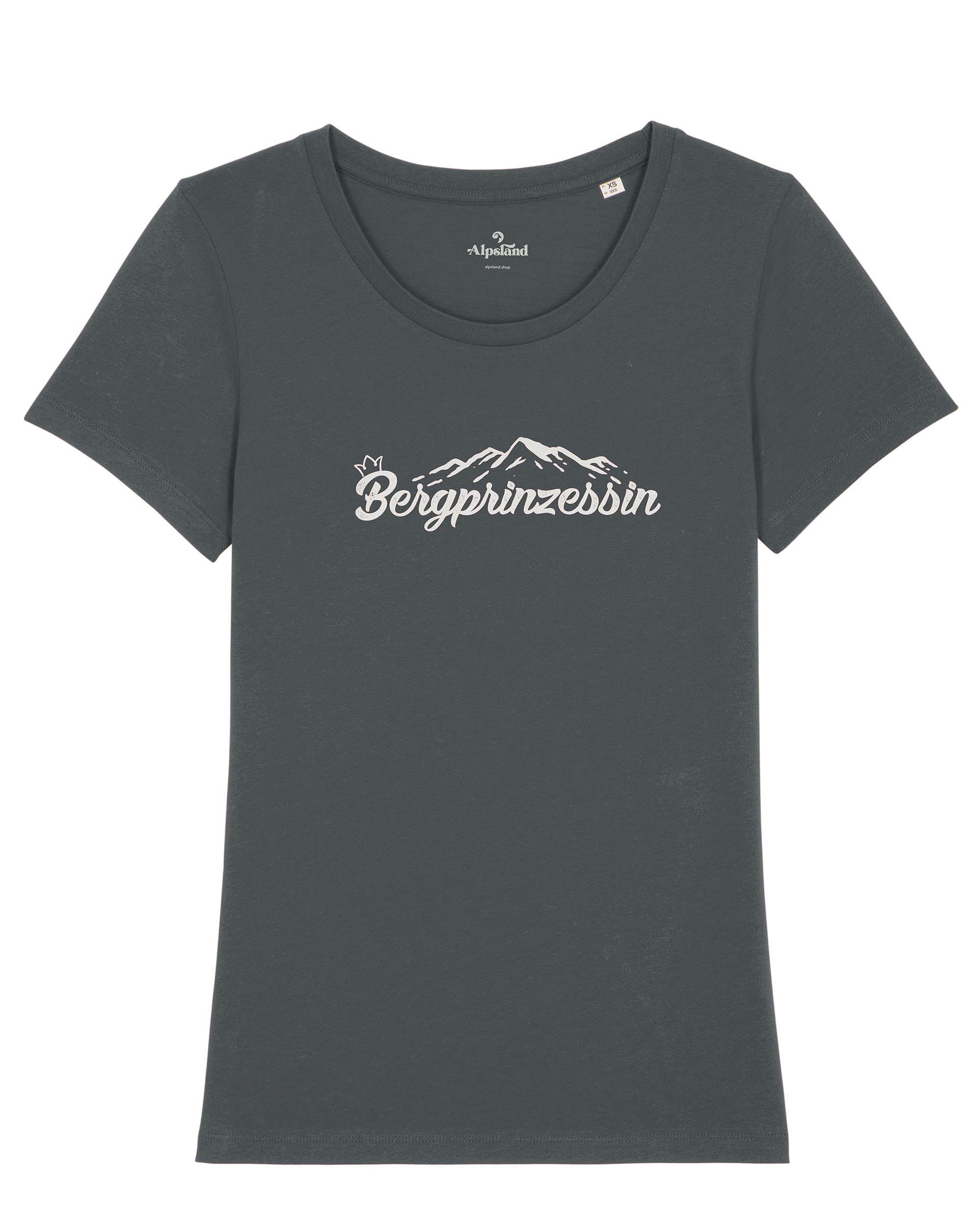 Bergprinzessin  - Damen Premium Organic Shirt,wandern,bergsteigen,berge,t-shirt,wandershirt,alpsland