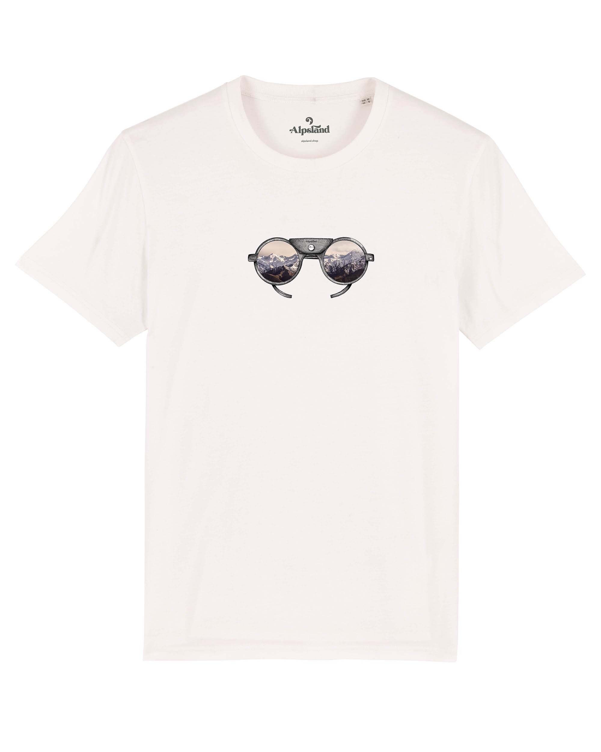Gletscherbrille - Herren Premium Organic Shirt,wandern,bergsteigen,berge,t-shirt,wandershirt,alpsland