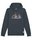 Tre Cime - Felpa con cappuccio organica unisex 
