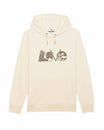 LOVE - Skiing - Unisex Organic Hoodie
