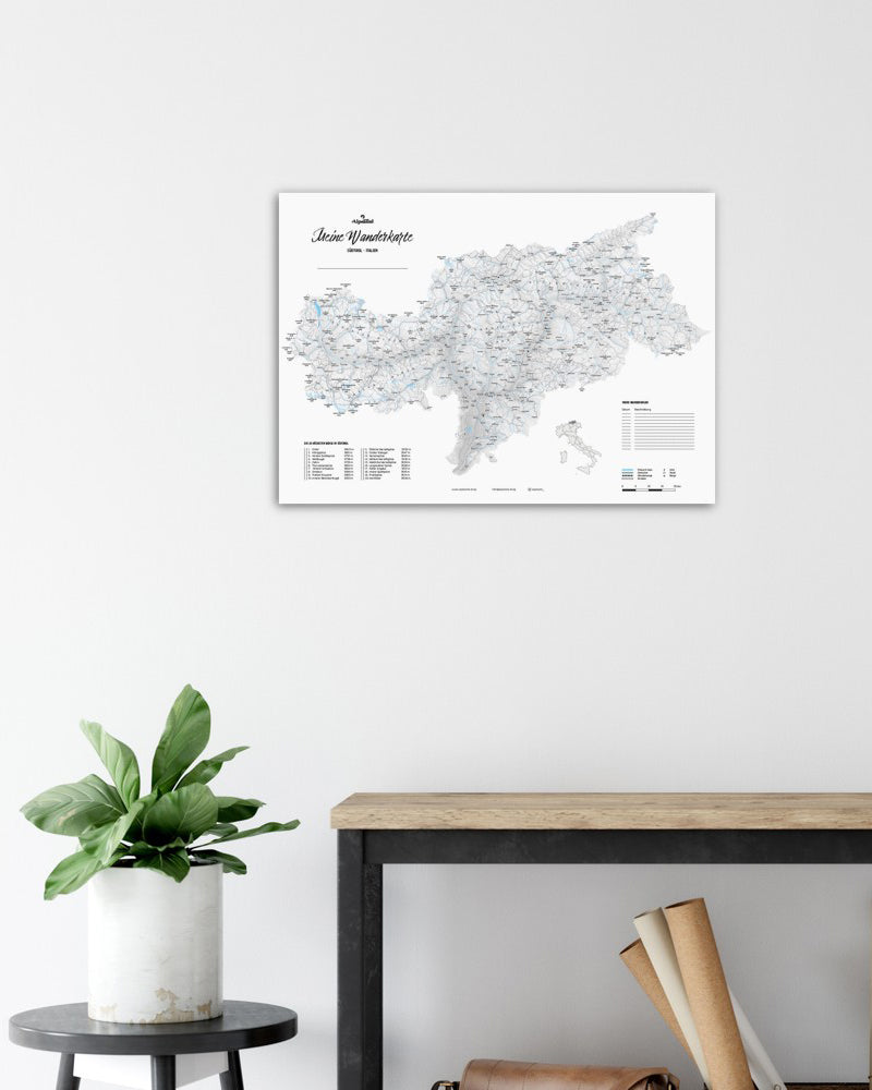 Meine Wanderkarte | Südtirol - Italien