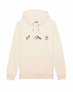 Alpsland - legno - Felpa con cappuccio organica unisex 